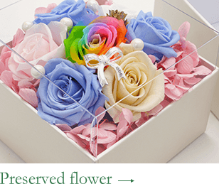 Preserved flower